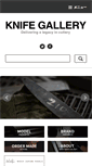 Mobile Screenshot of knife-gallery.com
